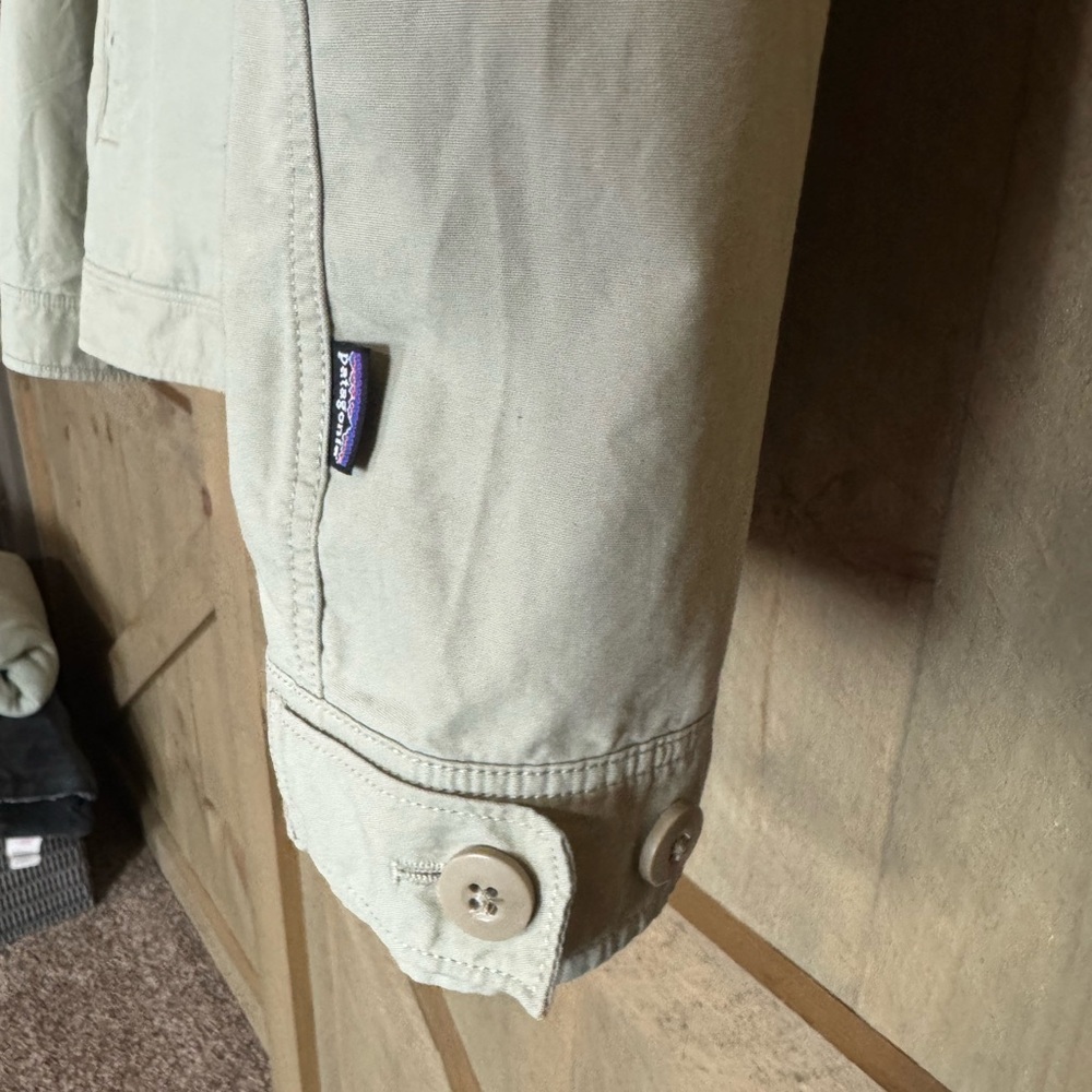 Patagonia Generalist khaki jacket 100% organic cotton Size XXL - Picture 9 of 13